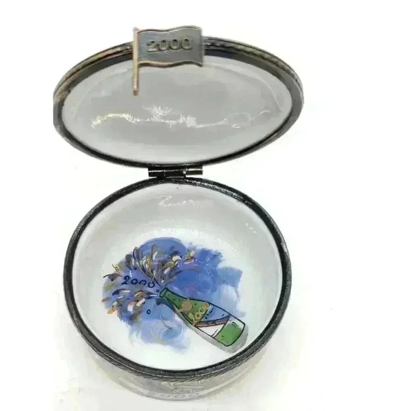 La Gloriette Limoges Millennium Eiffel Tower Arc de Triomphe Trinket Box Ltd Ed - Picture 11 of 13